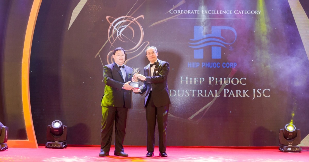 Hiep Phuoc 산업단지 주식회사가 2018년 아시아 우수기업으로 선정되었습니다. | Hiep Phuoc 산업단지 주식회사