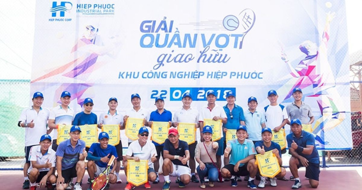 친선 테니스 토너먼트 - Hiep Phuoc 산업단지 2018 | Hiep Phuoc 산업단지 주식회사