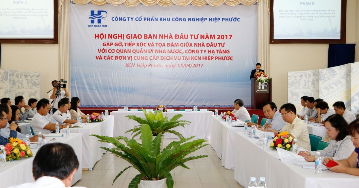 고객 컨퍼런스 이미지 | Hiep Phuoc 산업단지 주식회사