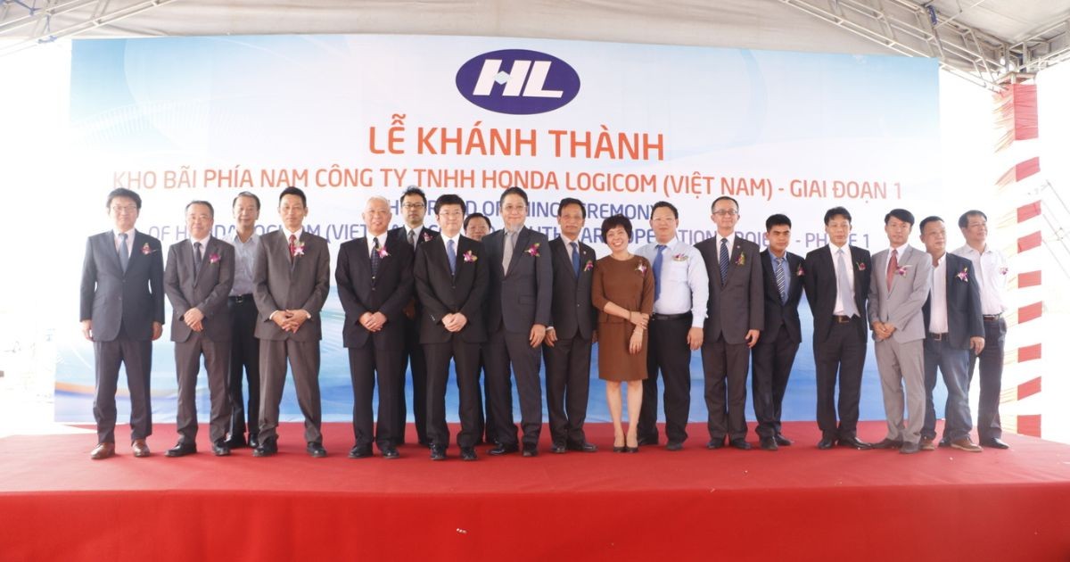 Honda Logicom 취임식 이미지 | Hiep Phuoc 산업단지 주식회사