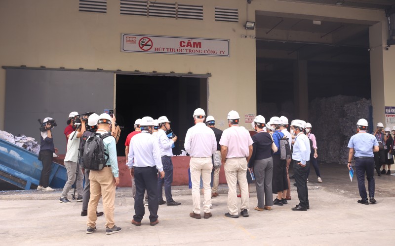 Đoàn Đại Biểu Diễn Đàn Kinh Tế Tp.hcm 2023 Đến Thăm Kcn Hiệp Phước | Hiep Phuoc 산업단지 주식회사