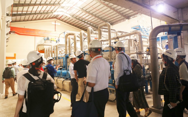 Đoàn Đại Biểu Diễn Đàn Kinh Tế Tp.hcm 2023 Đến Thăm Kcn Hiệp Phước | Hiep Phuoc 산업단지 주식회사