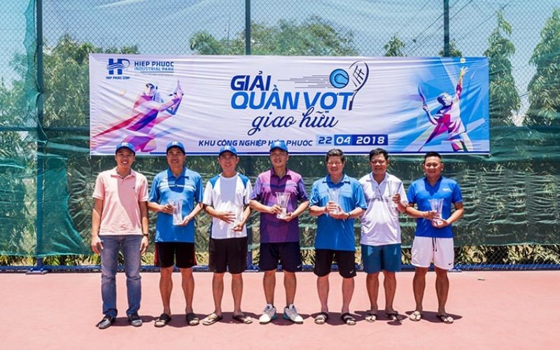 Giải Quần Vợt Giao Hữu - Khu Công Nghiệp Hiệp Phước 2018 | Hiep Phuoc 산업단지 주식회사