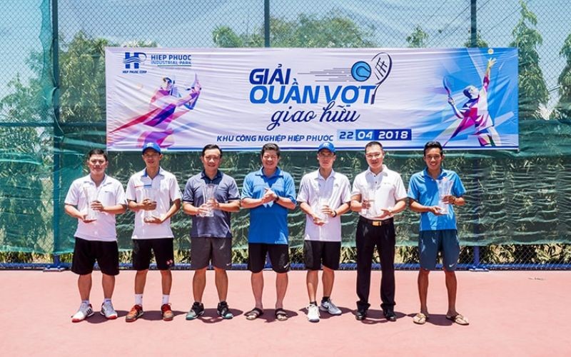 Giải Quần Vợt Giao Hữu - Khu Công Nghiệp Hiệp Phước 2018 | Hiep Phuoc 산업단지 주식회사
