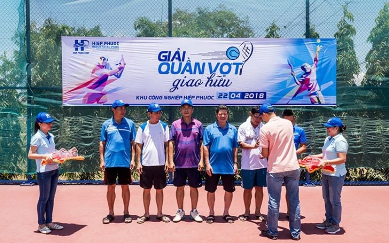 Giải Quần Vợt Giao Hữu - Khu Công Nghiệp Hiệp Phước 2018 | Hiep Phuoc 산업단지 주식회사