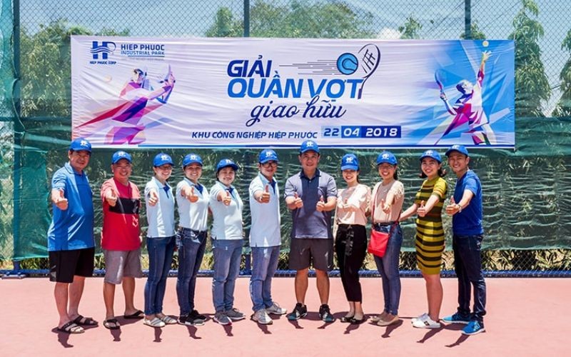 Giải Quần Vợt Giao Hữu - Khu Công Nghiệp Hiệp Phước 2018 | Hiep Phuoc 산업단지 주식회사