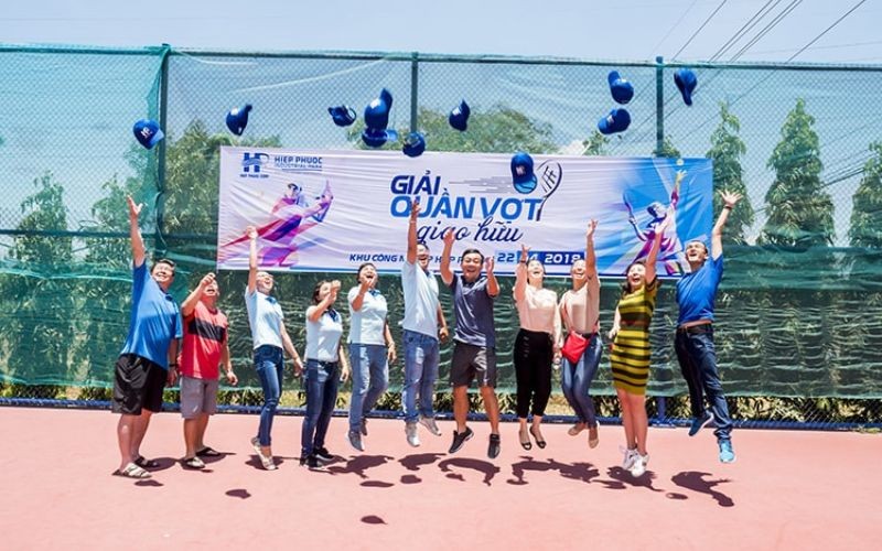 Giải Quần Vợt Giao Hữu - Khu Công Nghiệp Hiệp Phước 2018 | Hiep Phuoc 산업단지 주식회사