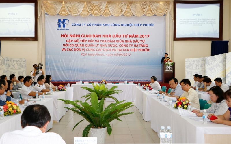 Hình Ảnh Hội Nghị Giao Ban Khách Hàng | Hiep Phuoc 산업단지 주식회사