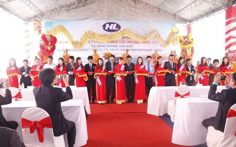 Hình Ảnh Lễ Khánh Thành Honda Logicom | Hiep Phuoc 산업단지 주식회사