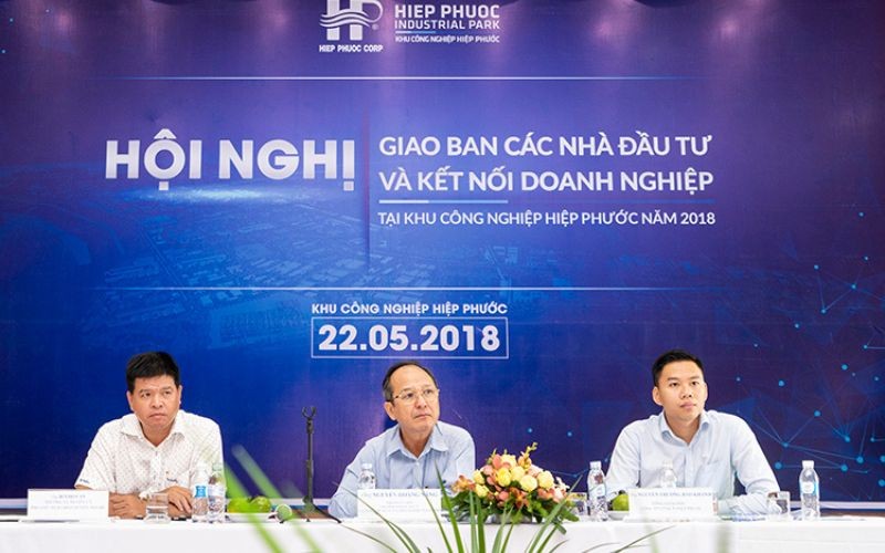 Hội Nghị Giao Ban Các Nhà Đầu Tư Và Kết Nối Doanh Nghiệp 2018 | Hiep Phuoc 산업단지 주식회사