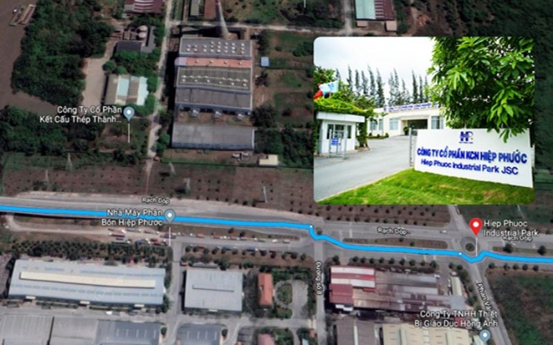 Hướng Dẫn Đường Từ Trung Tâm Tp.hcm Đến Kcn Hiệp Phước | Hiep Phuoc 산업단지 주식회사