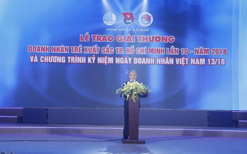 Khu Công Nghiệp Hiệp Phước Đồng Hành Cùng Lễ Trao Giải Thưởng Doanh Nhân Trẻ Xuất Sắc Tp. Hcm Lần 10 - Năm 2018 | Hiep Phuoc 산업단지 주식회사