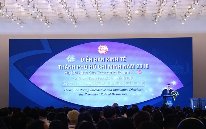 Khu Công Nghiệp Hiệp Phước Tham Dự Triển Lãm Diễn Đàn Kinh Tế Tp. Hcm 2018 | Hiep Phuoc 산업단지 주식회사