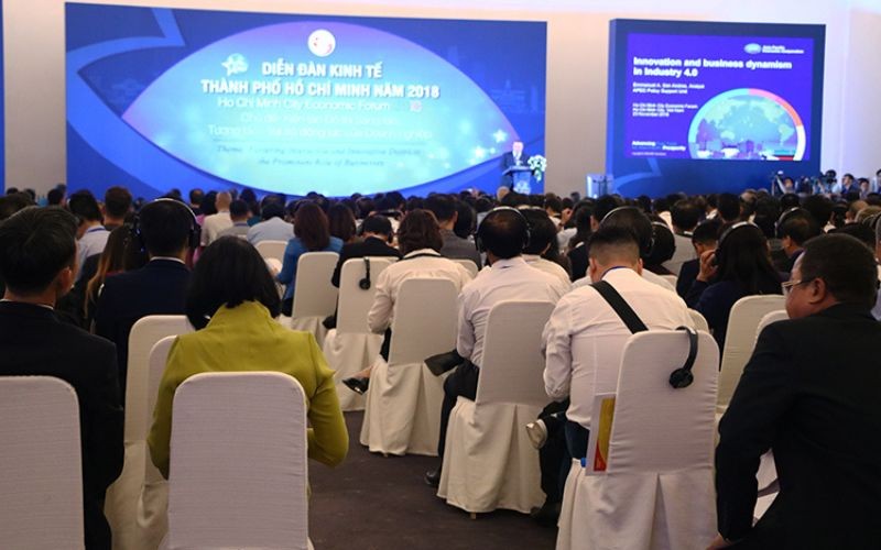 Khu Công Nghiệp Hiệp Phước Tham Dự Triển Lãm Diễn Đàn Kinh Tế Tp. Hcm 2018 | Hiep Phuoc 산업단지 주식회사