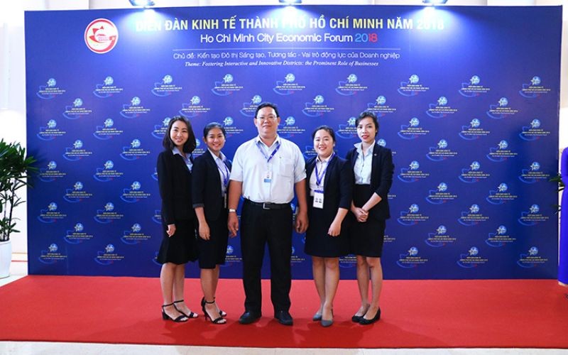 Khu Công Nghiệp Hiệp Phước Tham Dự Triển Lãm Diễn Đàn Kinh Tế Tp. Hcm 2018 | Hiep Phuoc 산업단지 주식회사