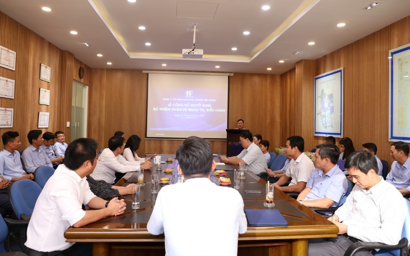 Lễ Công Bố Quyết Định Bổ Nhiệm Nhân Sự Quản Trị, Điều Hành Hipc | Hiep Phuoc 산업단지 주식회사