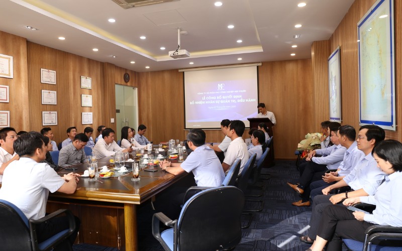 Lễ Công Bố Quyết Định Bổ Nhiệm Nhân Sự Quản Trị, Điều Hành Hipc | Hiep Phuoc 산업단지 주식회사